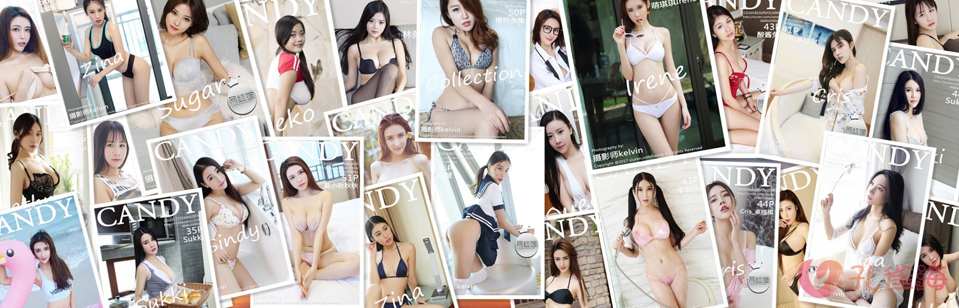 [合集]秀人旗下《网红馆》（糖果画报）全套2016年至2021年写真合集001-085(随官方更新)-月白图集