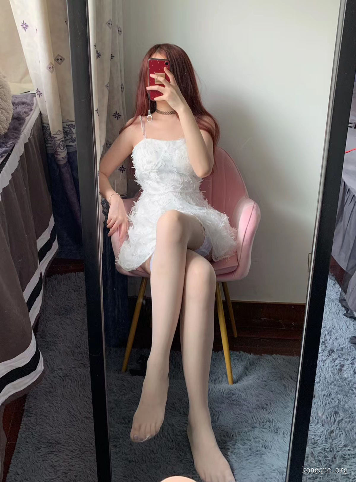 提袜少女 – 朋友圈收费系列套图&视频插图1