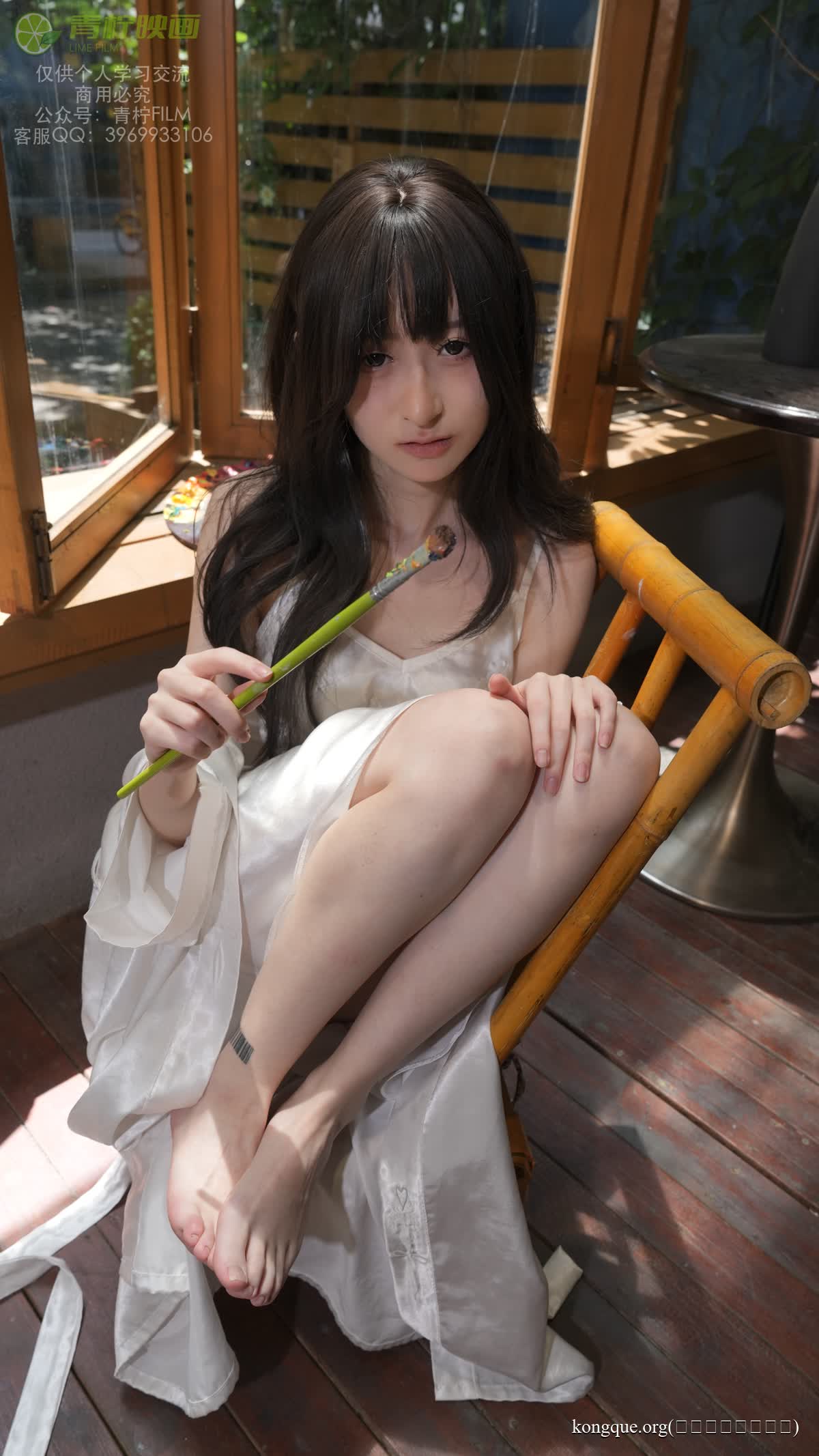 青柠映画 – 少女美足美图视频11期[73G-2025.11新发]插图6