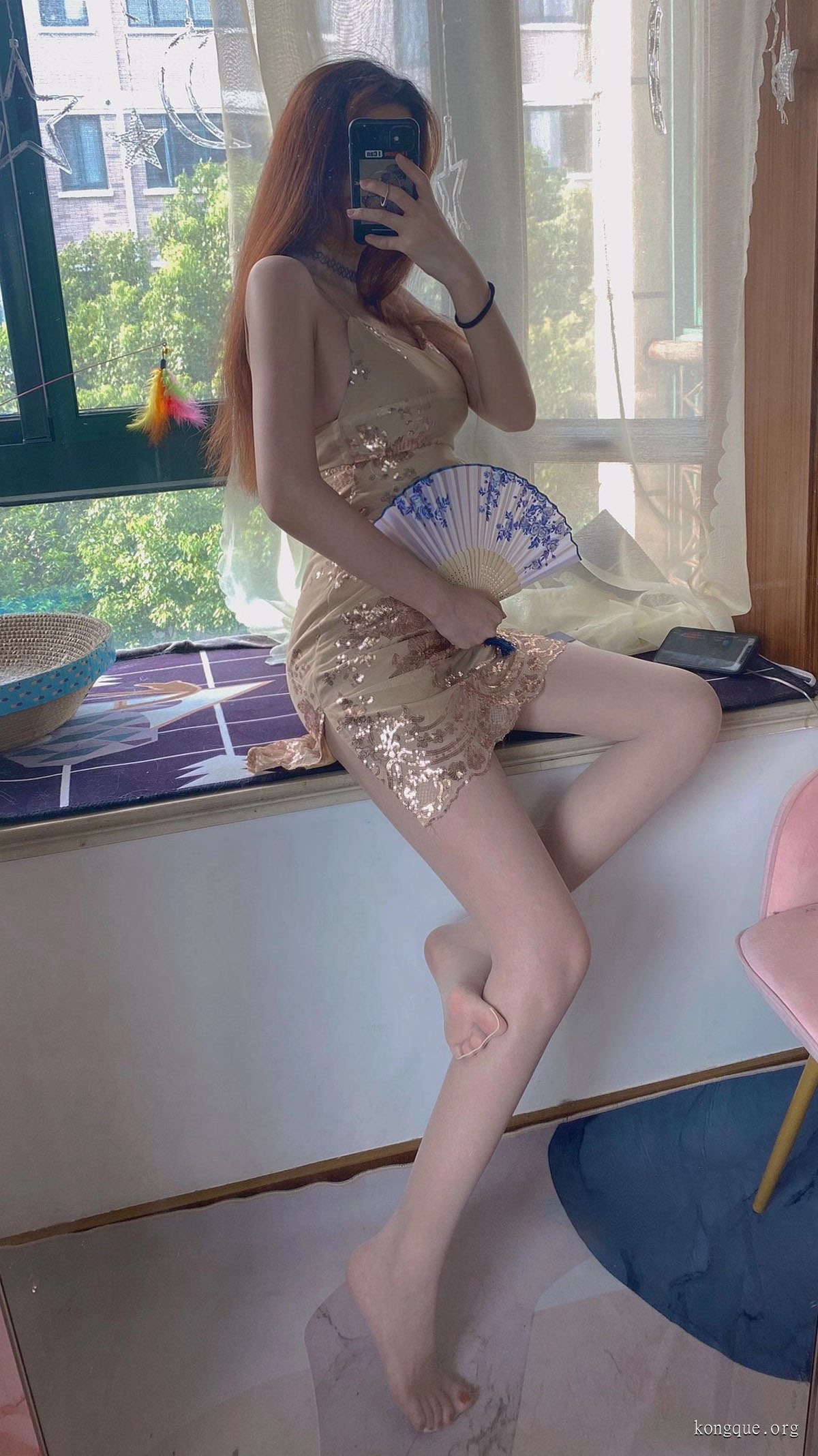 提袜少女 – 朋友圈收费系列套图&视频插图6