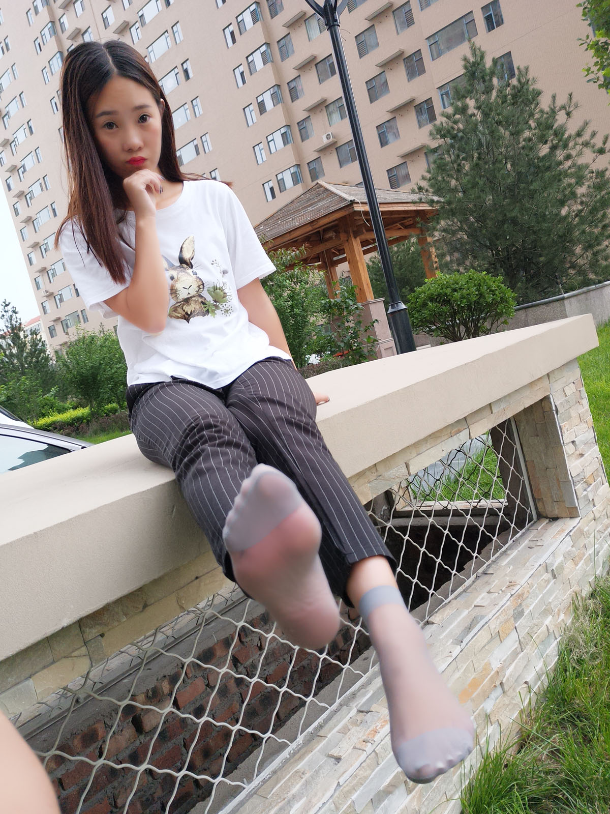 [合集]学妹校园寝室丝短袜美脚全套42期，大小8.38G-月白图集