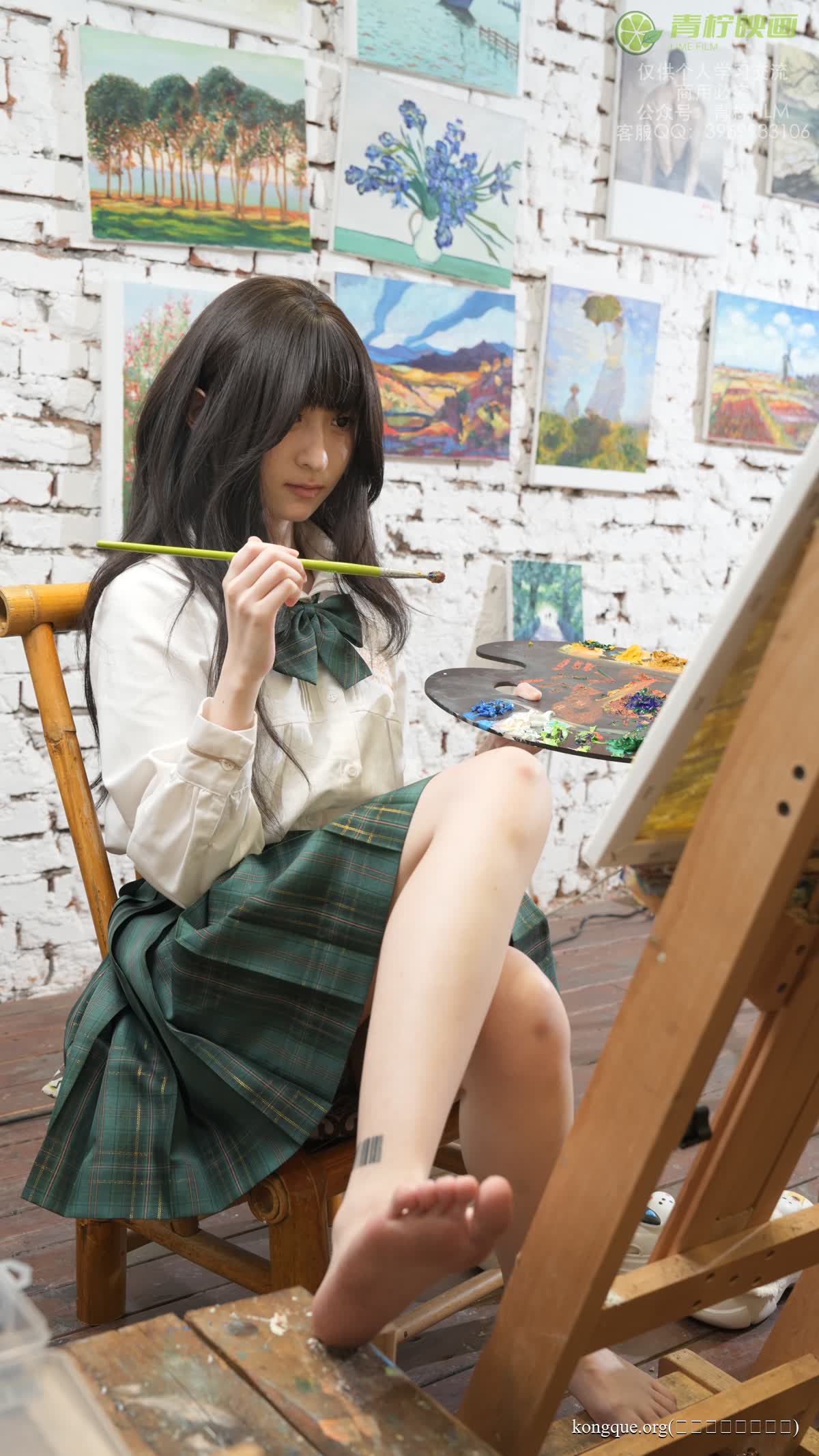 青柠映画 – 少女美足美图视频11期[73G-2025.11新发]插图1